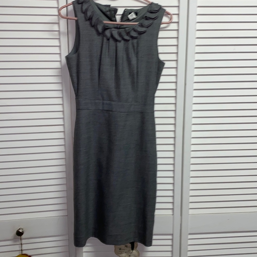 J Crew Fully lined sleeveless dress.